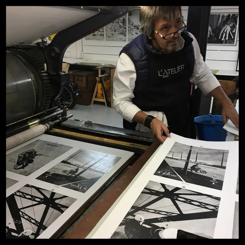 Lithographie de Lorenzo Eroticolor