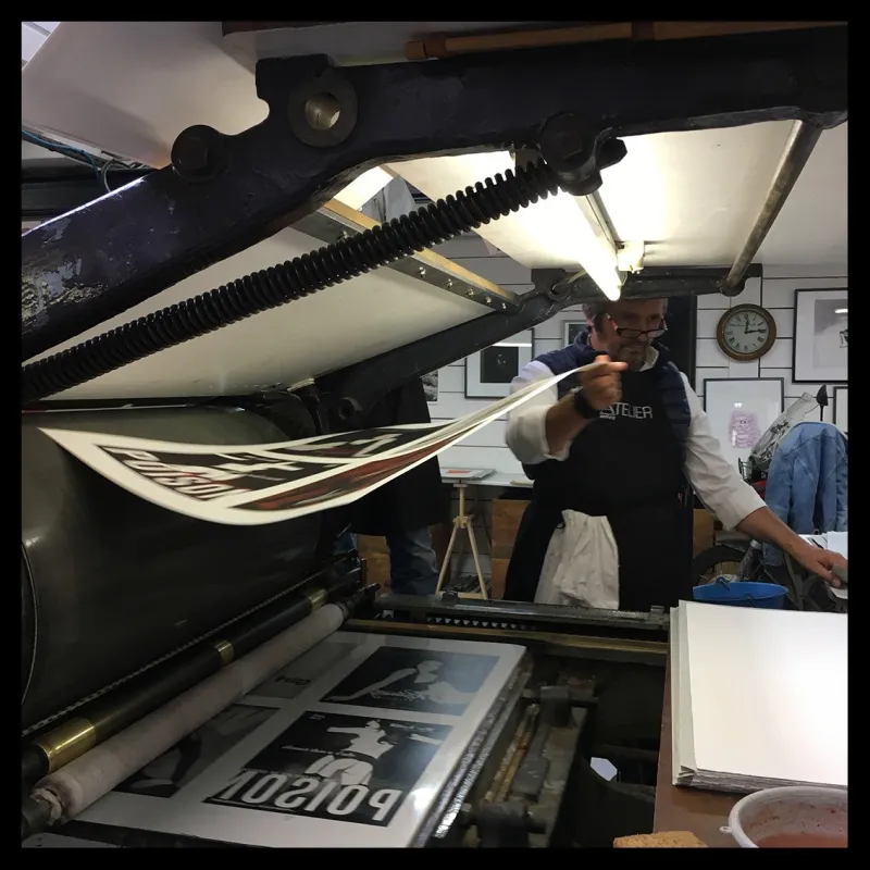 Lithographie de Lorenzo Eroticolor