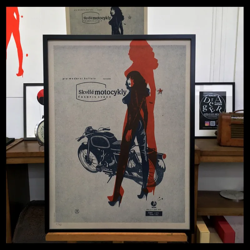 Lorenzo Eroticolor – Skvele motocyckly, Pro moderni kulturu