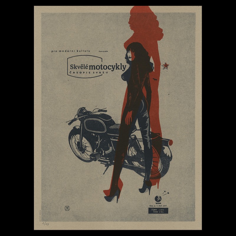 Lorenzo Eroticolor – Skvele motocyckly, Pro moderni kulturu