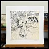 Denis Sire, BB, lithographie originale imprimée à 20 exemplaires