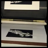 Denis Sire, Selby Motors, lithographie originale imprimée à 20 exemplaires