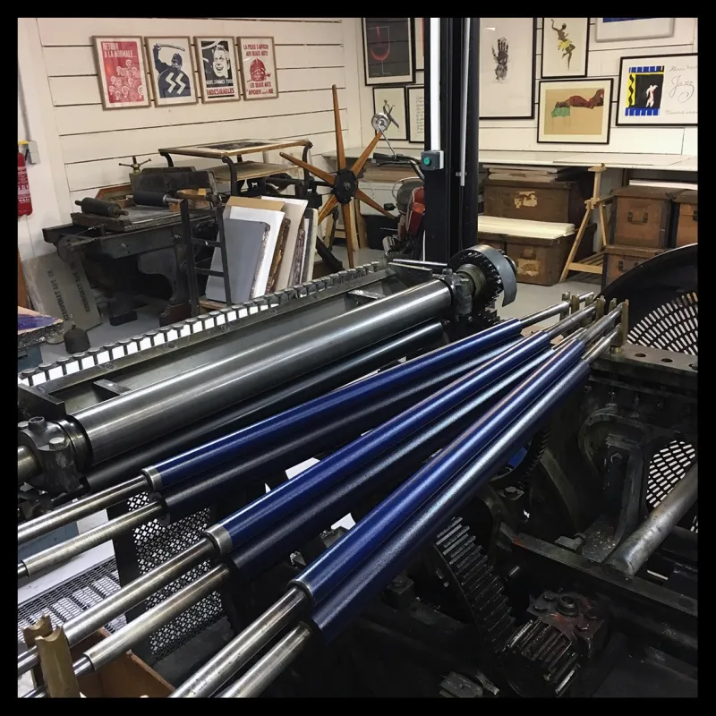 Lorenzo Eroticolor – Guzzi - "Hell is the Destination", lithographie