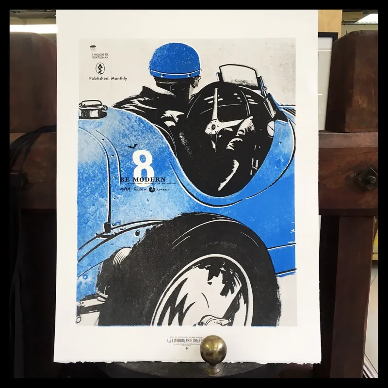 Lorenzo Eroticolor – Bugatti - "Automotive Art"
