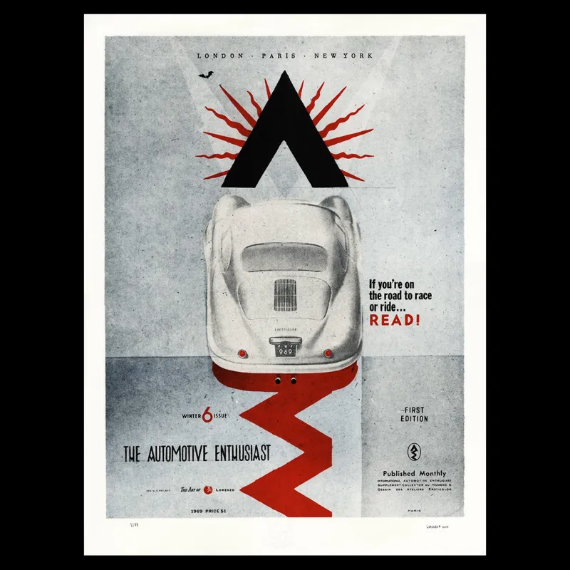 Lorenzo Eroticolor – Porsche 356 "Automotive Enthusiast"