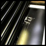 Photolithographie, "Moteur Harley-Davidson", 2018, Éditions Anthèse, photographie de Grégory Mathieu