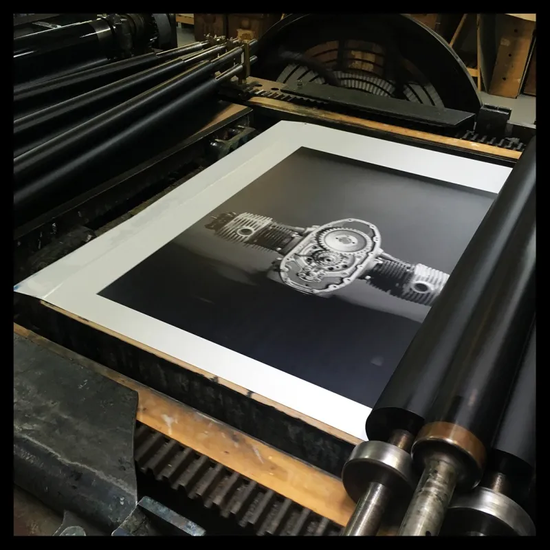 Photolithographie, BMW - "Moteur BMW", Éditions Anthèse,