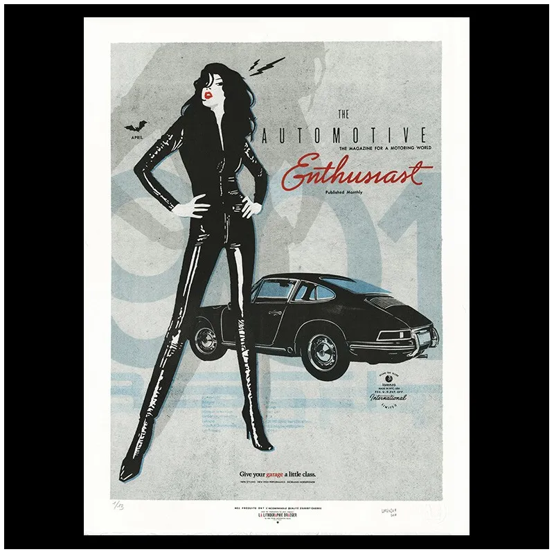 Lorenzo Eroticolor – Porsche 901 Enthusiast - "Automotive Art"