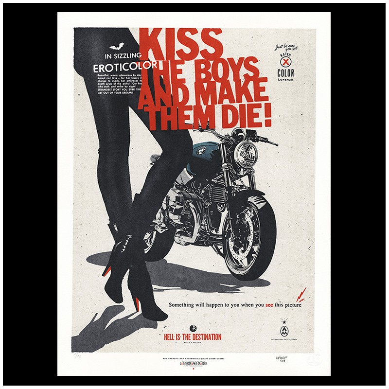 Lorenzo Eroticolor – BMW 9T - "Kiss The Boys and Make them Die!"