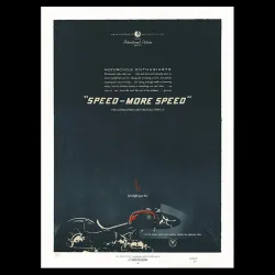 Lorenzo Eroticolor – BMW - "Speed - More Speed" - Lithographie - Affiche