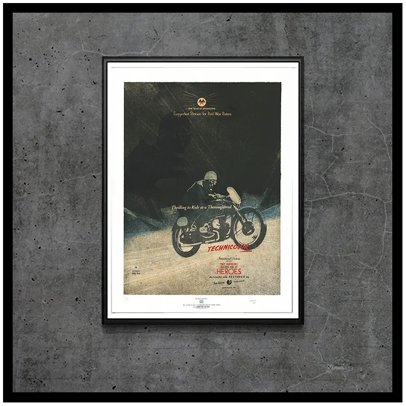 Lorenzo Eroticolor – HEROES - "The Land of Phantoms" - Lithographie - Affiche