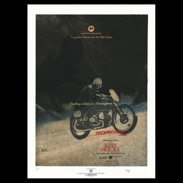 Lorenzo Eroticolor – HEROES - "The Land of Phantoms" - Lithographie - Affiche