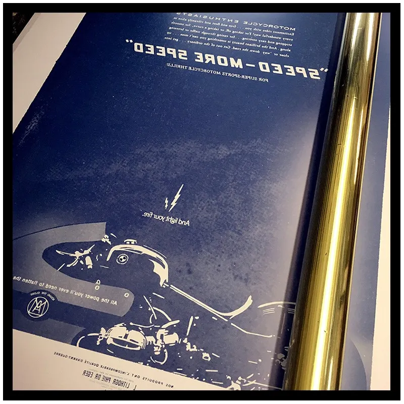 Lorenzo Eroticolor – BMW - "Speed - More Speed" - Lithographie - Affiche