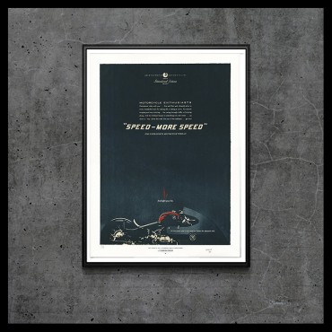 Lorenzo Eroticolor – BMW - "Speed - More Speed" - Lithographie - Affiche