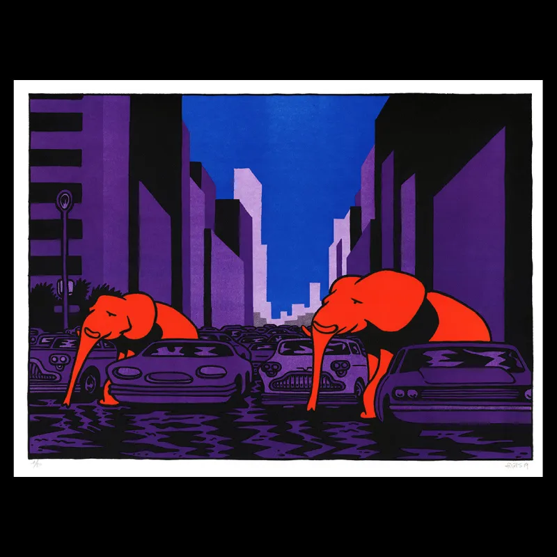 Filips - Mumbo Jumbo - Lithographie