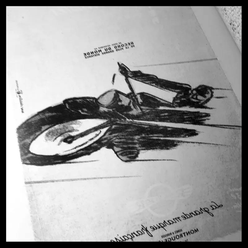 Lorenzo Eroticolor -  Ratier - "La moto Moderne"