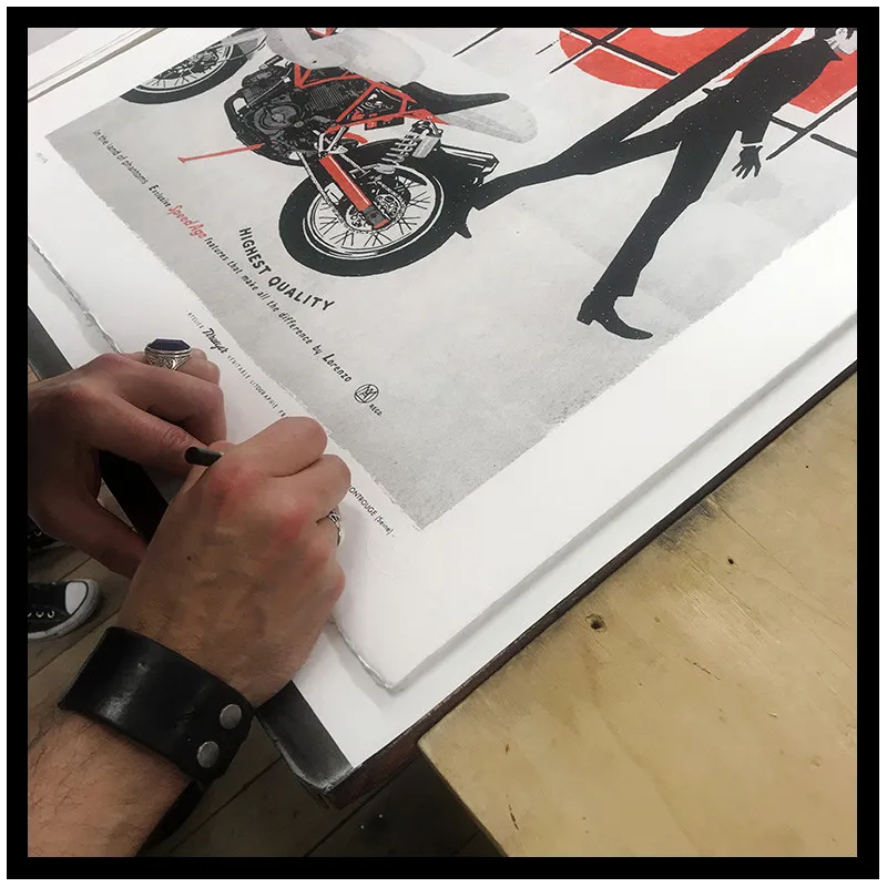 Lorenzo Eroticolor – HEROES - "Ducati Speed Age"