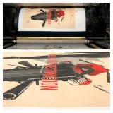 Guzzi - "Hell is the Destination", 2020, by Lorenzo Eroticolor 