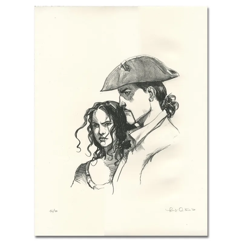 Luigi Critone lithographie, Scorpion, Draeger, lithographie, BD,