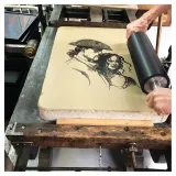 Luigi Critone lithographie, Scorpion, Draeger, lithographie, BD,