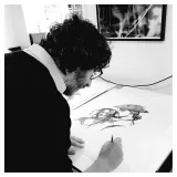 Luigi Critone lithographie, Scorpion, Draeger, lithographie, BD,