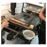 Eric Liberge lithographie, Suaire, Draeger, lithographie, BD,
