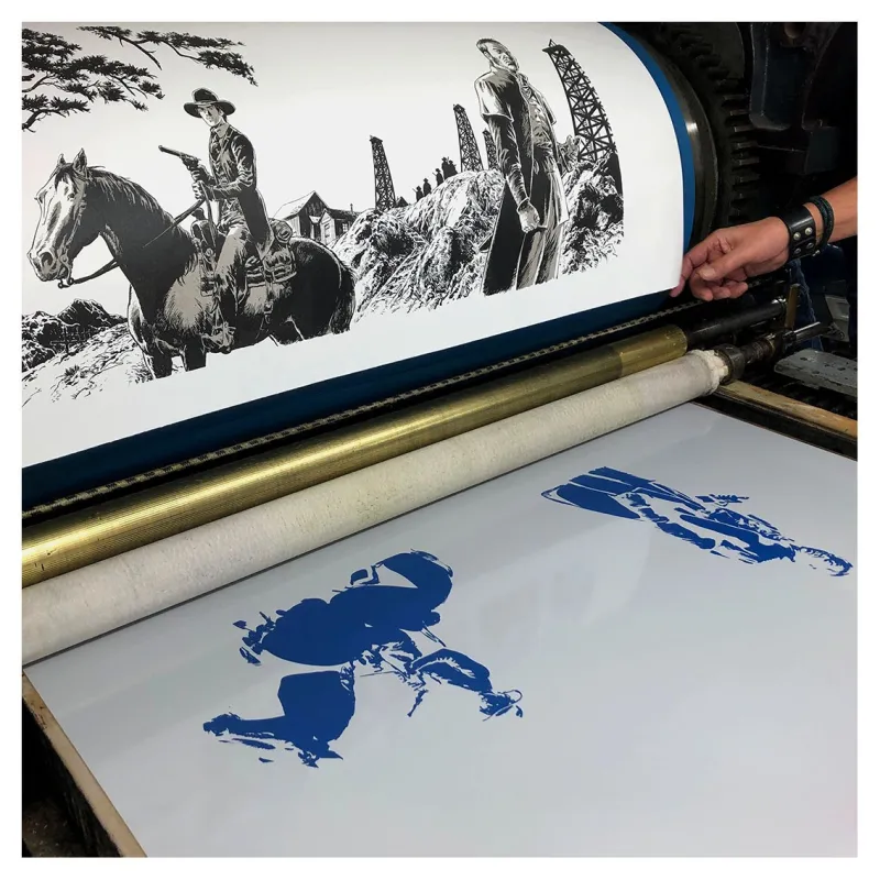 Impression de la troisième couleur