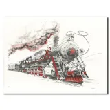Tarrin lithographie, Spirou chez les soviets, Draeger, lithographie, BD,
