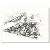 Tarrin lithographie, Spirou chez les soviets, Draeger, lithographie, BD,