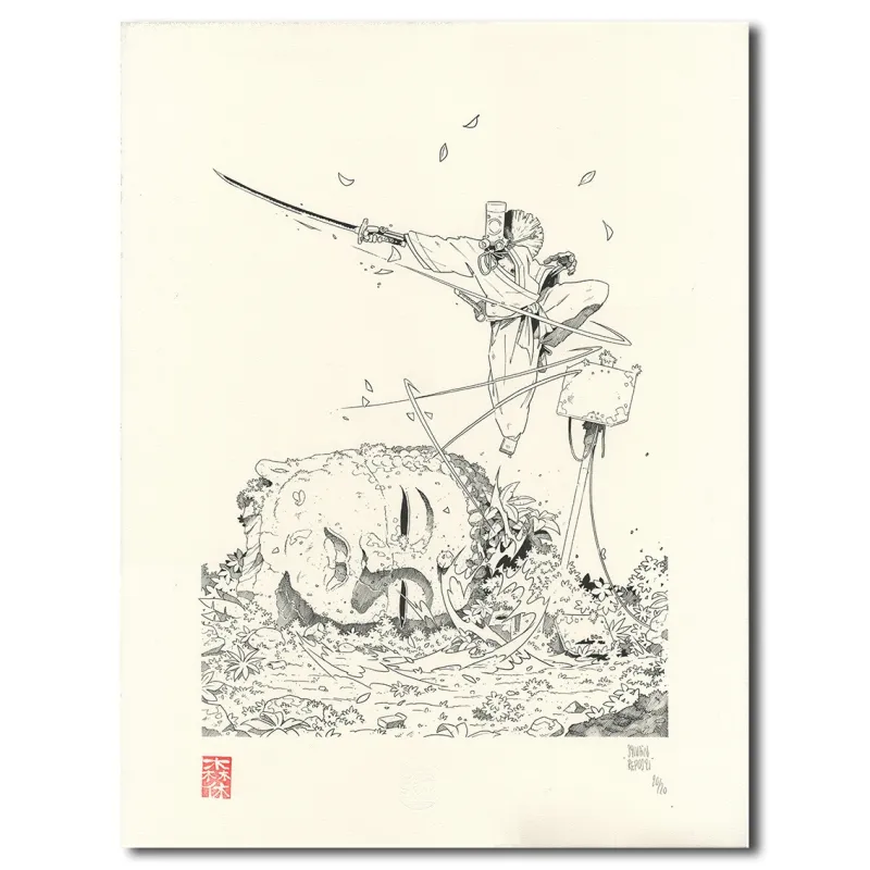Sylvain Repos  - Yojimbot, "Coupe nette"