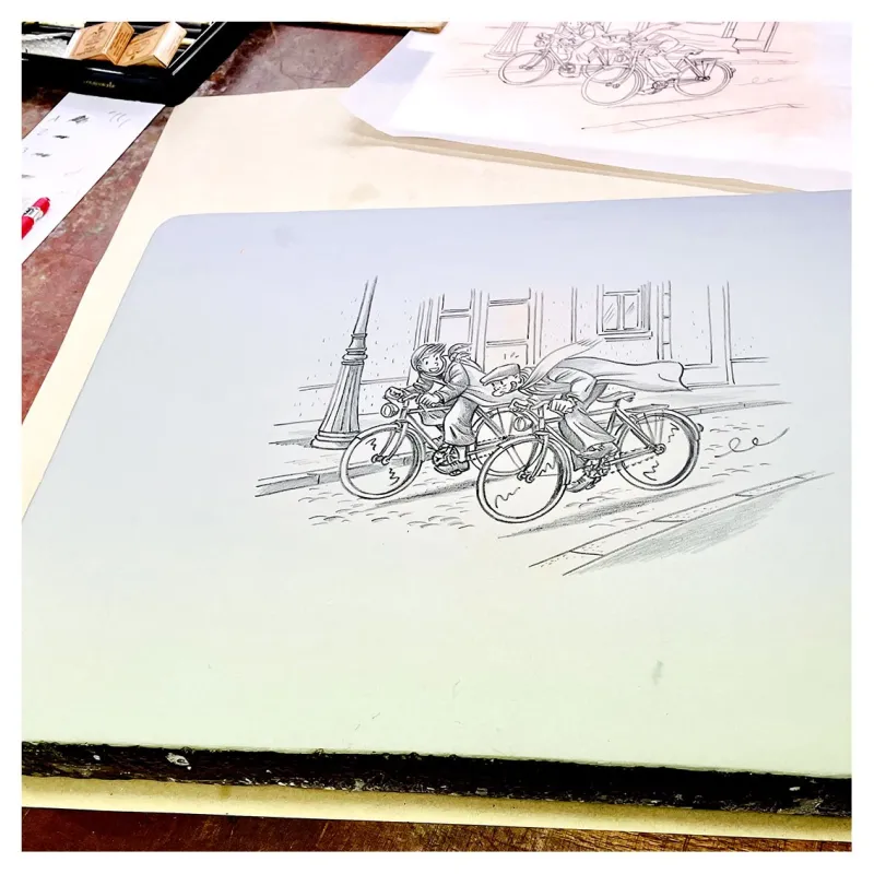 Bravo, Spirou, Draeger, lithographie, estampes, BD,