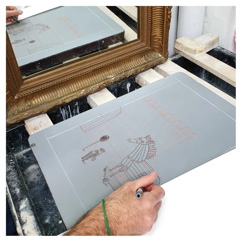 Jul, 50 nuances de Grecs, Draeger, lithographie, estampes, BD,