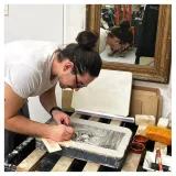 Sylvain Repos, Repos lithographie, Yojimbot, Draeger, lithographie, estampes, BD,