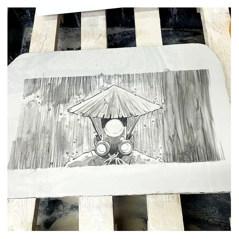 Sylvain Repos, Repos lithographie, Yojimbot, Draeger, lithographie, estampes, BD,