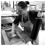 Sylvain Repos, Repos lithographie, Yojimbot, Draeger, lithographie, estampes, BD,