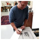 Bravo, Spip, Spirou, Draeger, lithographie, estampes, BD,