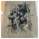 Arthur de Pins, Zombillénium, Draeger, lithographie, estampes, BD,