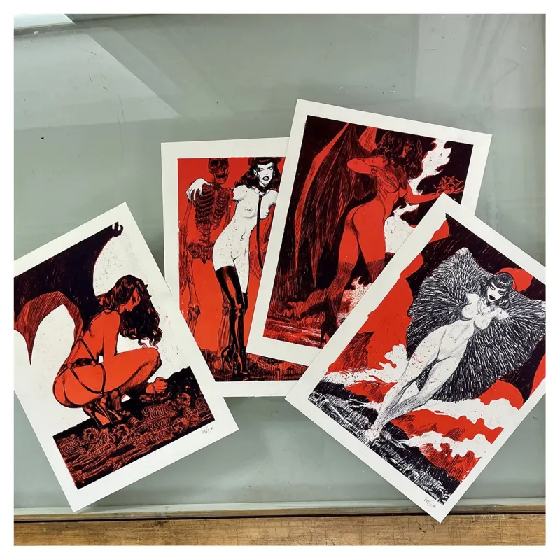 Les Diaboliques, Aradia, Naama, Balam et Lilith