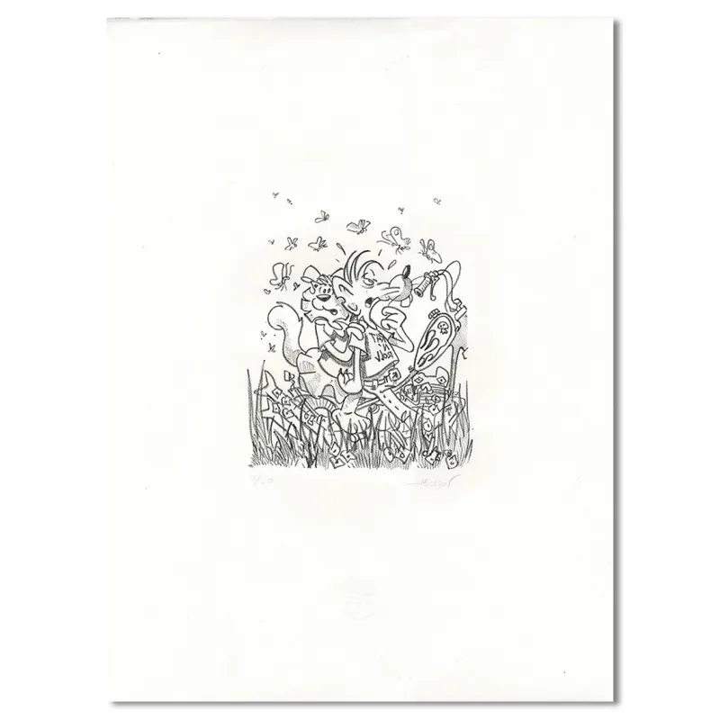 Mickson, Anthèse, Nicolas Draeger, lithographie, estampes, Draeger Paris, Ratus