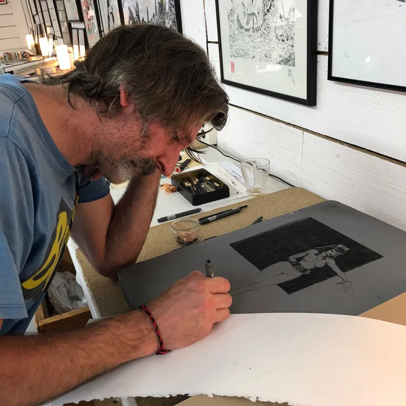 Vince*, Vince, Anthèse, Nicolas Draeger, lithographie, estampes