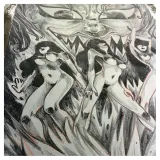 Lithographie, Alexis Bacci, 2021