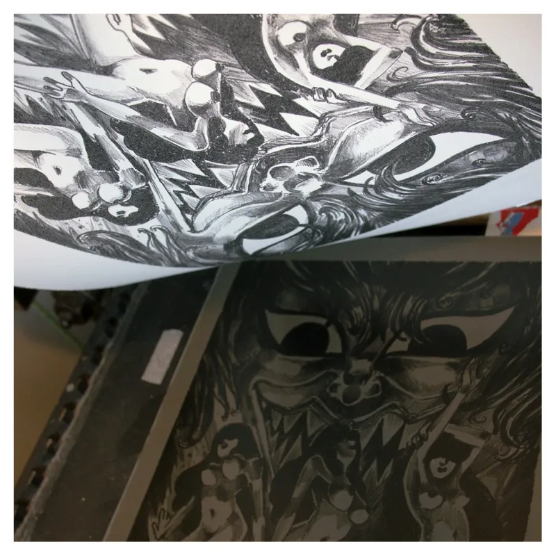 Lithographie, Alexis Bacci, 2021