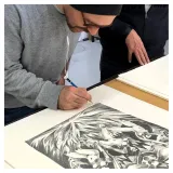 Lithographie, Alexis Bacci, 2021