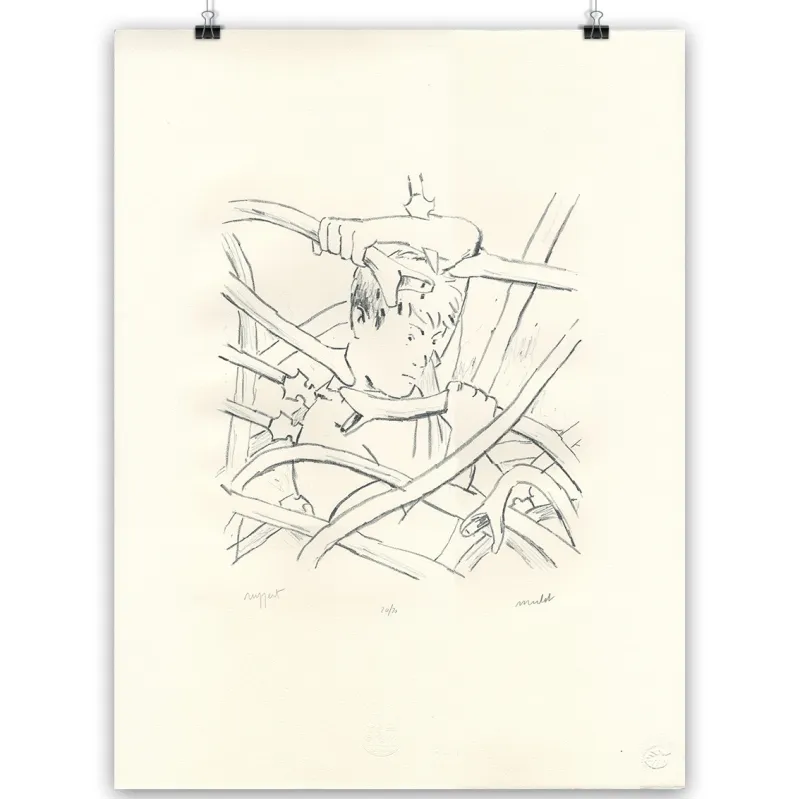 Ruppert et Mulot, la Part Merveilleuse, lithographie