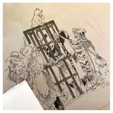 Lithographie, Anlor, "Ladies With Guns"