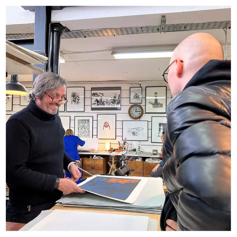 Dérives, Alexis Bacci, Draeger, Paris, lithographie, estampes, anthese