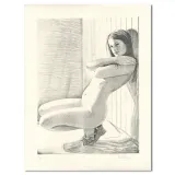 Lithographie “O. adossée”, Hubert de Lartigue
