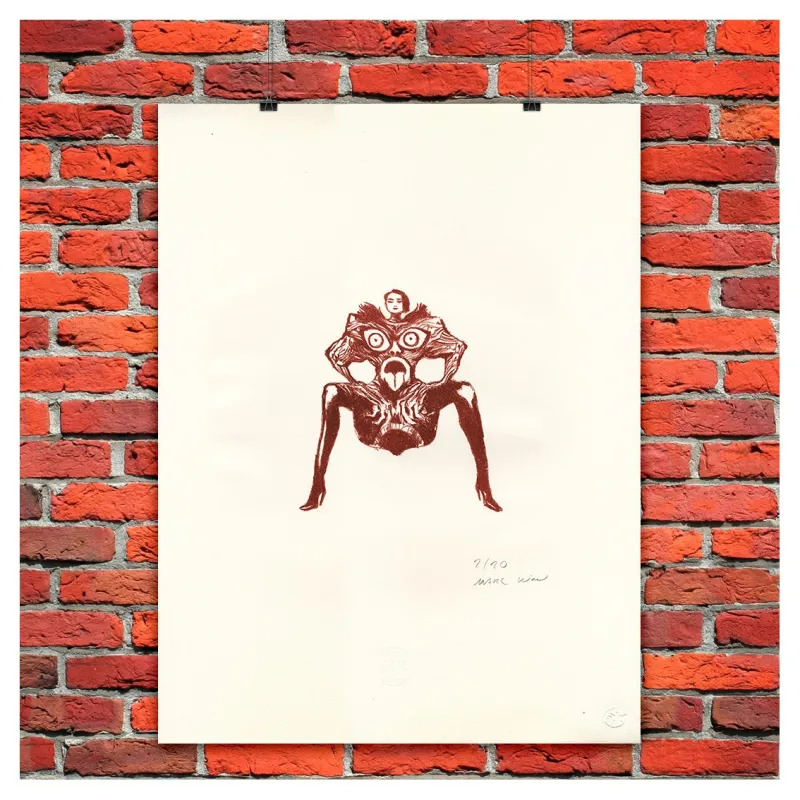 Marc Riou, Draeger, Paris, lithographie, estampes, anthese