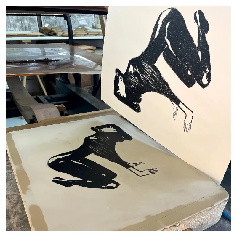 Marc Riou, Draeger, Paris, lithographie, estampes, anthese