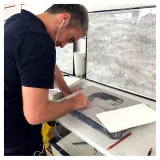 Marc Riou, Draeger, Paris, lithographie, estampes, anthese